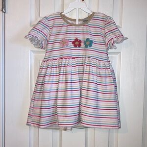 Striped Floral two piece set GUC